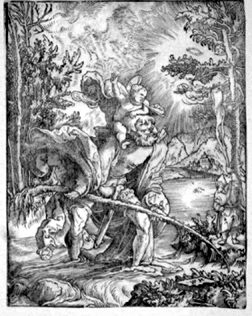 Hl. Christophorus mit dem Christuskind