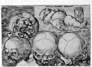 Allegorische Darstellung  - Vanitas