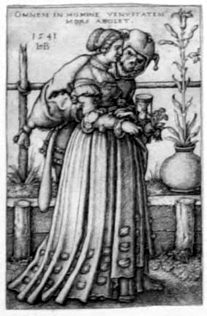 Allegorische Darstellung  - Melancholie