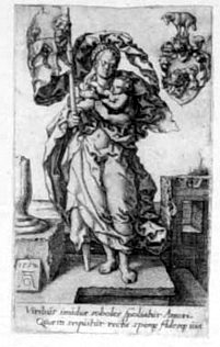 Allegorische Darstellung - Nächstenliebe - Caritas