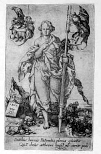 Allegorische Darstellung - Geduld - Patientia
