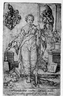 Allegorische Darstellung - Keuschheit - Pudicitia