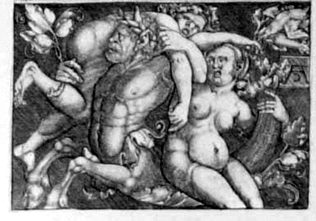 Triton raubt eine Nereide