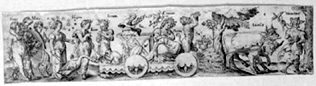 Allegorische Darstellung - Vier Jahreszeiten - Frühling
