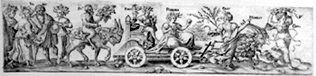 Allegorische Darstellung - Vier Jahreszeiten - Herbst