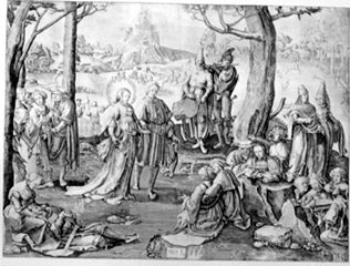 Maria Magdalena bei den weltlichen Vergnügungen