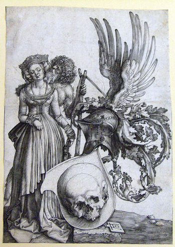 Wappen mit dem Schädel