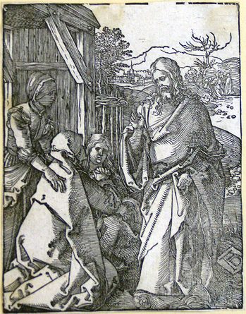 Christus nimmt Abschied von seiner Mutter