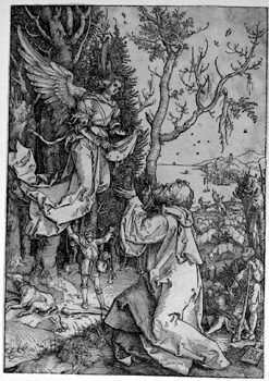 Joachim vor dem Engel