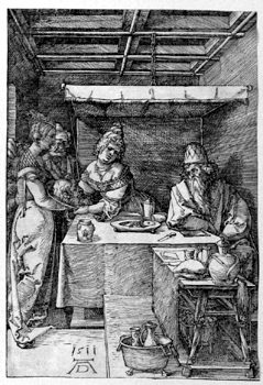 Salome bringt das Haupt von Johannes dem Täufer
