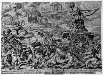 Triumphe nach Petrarca - Triumph des Todes