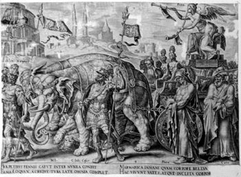 Triumphe nach Petrarca - Triumph des Ruhmes