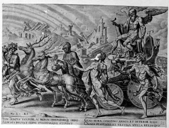 Triumphe nach Petrarca - Triumph der Zeit