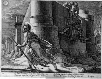 Flucht des Saulus aus Damaskus