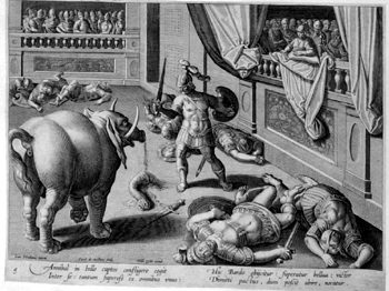 Hannibal als Tierkämpfer
