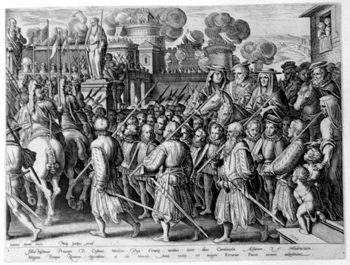 Einzug des Herzog Cosimos I.  Medici in Rom