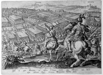 Rückzug von Pietro Strozzi bei Marciano