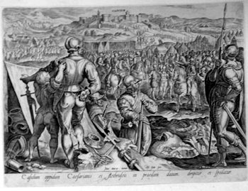 Eroberung der Festung Casunum