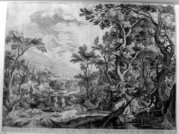 Landschaft mit Jakob und Rahel