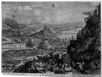 Allegorische Monatsdarstellung - Juni