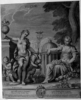 Allegorische Darstellung -Felicitas