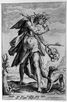 Allegorische Darstellung der Sieben Todsünden - Invidia - Neid