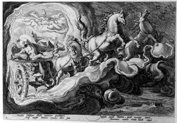 Phaeton auf dem Sonnengespann