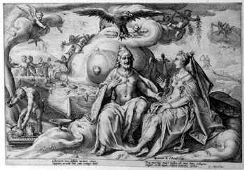 Streit zwischen Jupiter und Juno über die größte Vergnügung