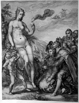 Liebespaare bitten Venus um ihre Hilfe