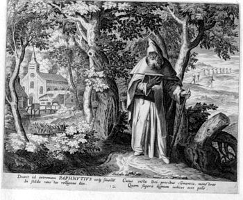 Hl. Paphnutius der Größe von Ägypten