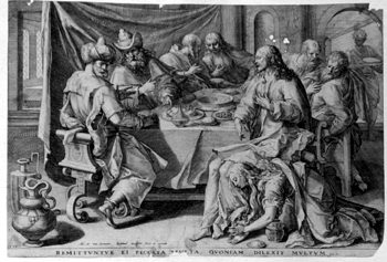 Salbung Christi durch die Sünderin