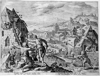 Kain erbaut die Stadt Henoch