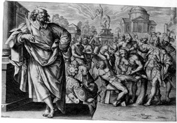 Hl. Bartholomäus und sein Märtyrertod
