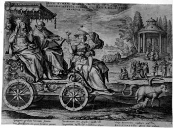 Allegorische Darstellung der Tugenden Wahrheit und Glaube
