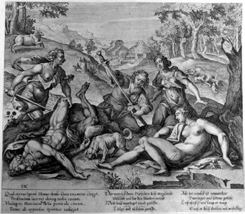 Allegorische Darstellung - Menschliches Schicksal