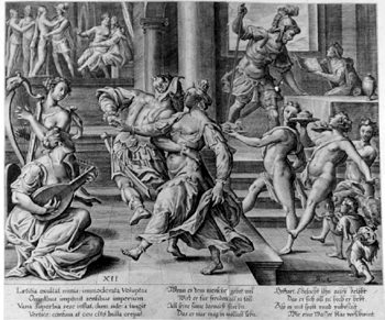 Allegorische Darstellung - Hochmut
