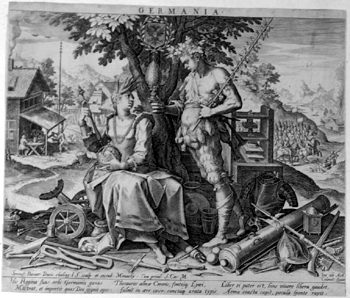 Allegorische Darstellung - Germania