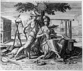Allegorische Darstellung - Frankreich