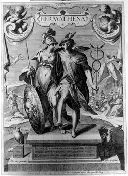 Allegorische Gestalt - Hermathena
