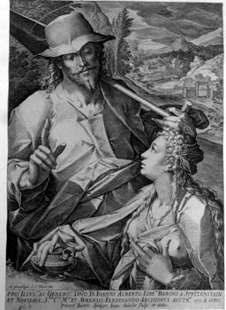 Christus als Gärtner mit Maria Magdalena - Noli me tangere