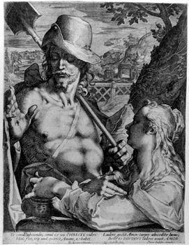 Christus als Gärtner mit Maria Magdalena - Noli me tangere