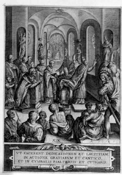 Papst Johannes XV. kanonisiert den Hl. Ulrich