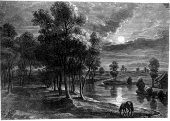 Mondscheinlandschaft