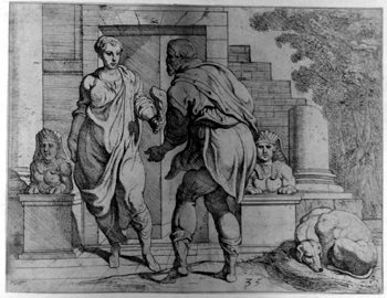 Odysseus bettelt vor der eigenen Tür