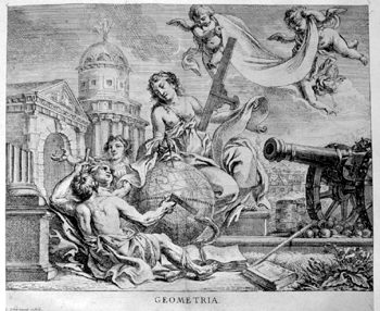 Allegorische Darstellung  - Geometrie