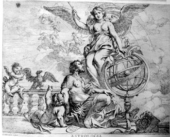 Allegorische Darstellung der  Sieben Freien Künste -  Astrologie