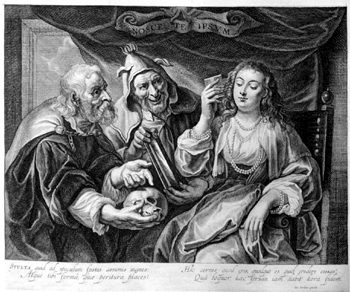 Allegorische Darstellung  - Vanitas