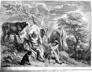 Merkur mit schlafendem Argus und Io