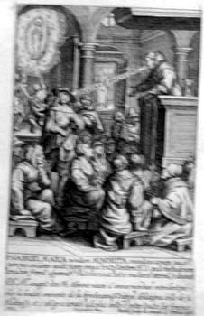 P. Gabriel Maria mit einem Prediger