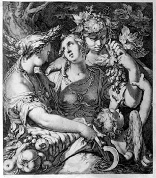 Venus schließt eine Allianz mit Bacchus und Ceres